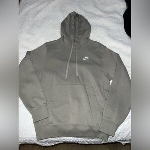 Nike hoodie olive green
